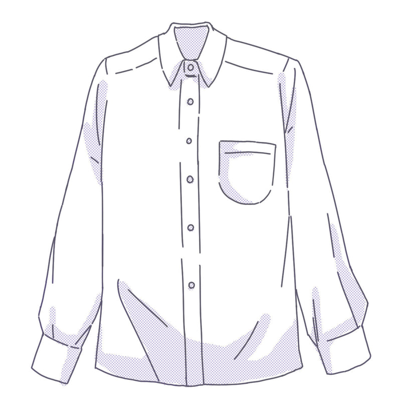 Ⅱ型ニットシャツ/江南中学校